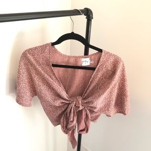 Princess Polly Tie Front Top